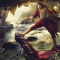 Russell Brand as Captain Hook in a portrait by Annie Leibovitz for Disney Parks