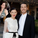 Liberty Ross and her husband director Rupert Sanders seen at a screening of ‘Snow White and The Huntsman’ in Los Angeles on May 29, 2012/ inset: Kristen Stewart