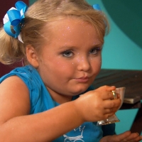 Alana ‘Honey Boo Boo’ Thompson  chats with Access Hollywood in New York City on August 7, 2012 