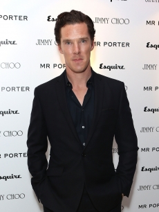 Benedict Cumberbatch arrives for the Esquire, Mr Porter, Jimmy Choo party as part of The Men London Collections at Corinthia Hotel London on June 15, 2012