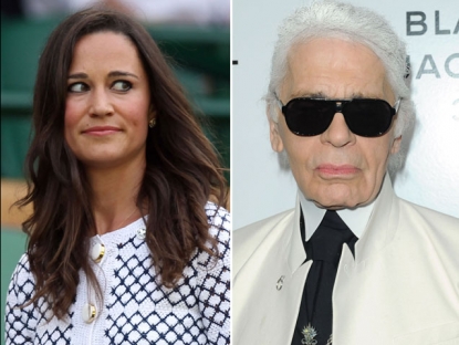 Pippa Middleton /  Karl Lagerfeld