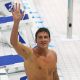 Ryan Lochte of the United States after winning Gold in the Final of the Men’s 400m Individual Medley on Day 1 of the London 2012 Olympic Games at the Aquatics Centre on July 28, 2012