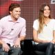 Michael C. Hall and Jennifer Carpenter speak at the ‘Dexter’ discussion panel during the Showtime portion of the 2012 Summer Television Critics Association tour at the Beverly Hilton Hotel on July 30, 2012