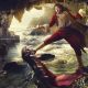 Russell Brand as Captain Hook in a portrait by Annie Leibovitz for Disney Parks