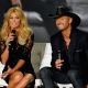 Faith Hill and Tim McGraw appear at a news conference announcing their upcoming ‘Soul2Soul’ perfomances at The Venetian, Las Vegas, on August 7, 2012