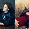 Nicolas Ghesquiere, Kristen Stewart and Jennifer Lawrence pictured for the Vogue 120 issue