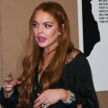 Lindsay Lohan attends the Will.i.am album wrap party at Avalon, Hollywood, on August 13, 2012