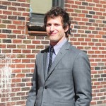 Andy Samberg visits ‘The Late Show with David Letterman’ at the Ed Sullivan Theater in New York City, August 13, 2012