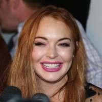 Lindsay Lohan attends the Will.i.am album wrap party at Avalon, Hollywood, on August 13, 2012