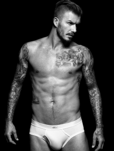 David Beckham in a shot for H&M’s David Beckham Bodywear collection, August 2012