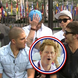 The Wanted: Do They Think Prince Harry Is Too Wild?
