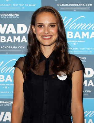 Natalie Portman attends the Nevada Women Vote 2012 Summit in Las Vegas on August 25, 2012 