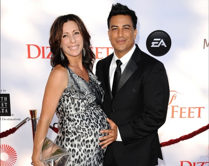 Tabitha D’umo and Napoleon D’umo attend Dizzy Feet Foundation’s celebration of dance at Dorothy Chandler Pavilion on July 28, 2012 