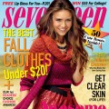 Nina Dobrev on the October 2012 cover of Seventeen magazine