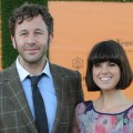 Chris O’Dowd and Dawn Porter attend the Veuve Clicquot Gold Cup Final at Cowdray Park Polo Club in Midhurst, England on July 15, 2012  