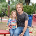 Dannielynn Birkhead and photographer Larry Birkhead attend a pre-Father’s Day Mini Golf Open celebrating the summer launch of the Britax Baby Carrier hosted by Britax and Baby Buggy at Castle Park, Sherman Oaks, on June 11, 2011