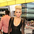 Miley Cyrus arrives at the 2012 MTV Video Music Awards at Staples Center, Los Angeles, on September 6, 2012