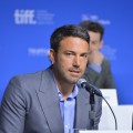 Ben Affleck speaks onstage at the ‘Argo’ press conference during the 2012 Toronto International Film Festival at TIFF Bell Lightbox in Toronto on September 8, 2012 