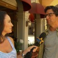 Laura Saltman and Ray Romano on the set of NBC’s ‘Parenthood’