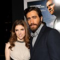 Anna Kendrick and Jake Gyllenhaal arrive at the premiere of ‘End of Watch’ at Regal Cinemas L.A. Live in Los Angeles on September 17, 2012