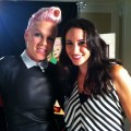 Pink with AccessHollywood.com’s Laura Saltman