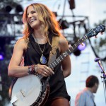 Emily Robison of the Court Yard Hounds performs as part of the Austin City Limits Music Festival Day Two at Zilker Park on September 17, 2011