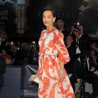 Kristin Scott Thomas attends the ‘Cherchez Hortense’ Premiere during The 69th Venice Film Festival at the Palazzo del Cinema in Venice, Italy on September 1, 2012