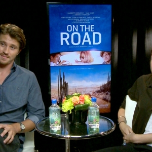 Kristen Stewart & Garrett Hedlund Talk On The Road — Toronto Film Festival 2012
