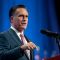 Gov. Mitt Romney addresses the crowd at the 134th National Guard Association Convention at the Reno-Sparks Convention Center, September 11, 2012 in Reno, Nevada