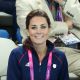 Catherine, Duchess of Cambridge spotted watching swimming on day 1 of the London 2012 Paralympic Games at the Aquatics Centre in London on August 30, 2012