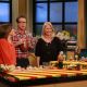 Jeanne Benedict’s stops by Access Hollywood Live to show Billy Bush and Kit Hoover some tasty tailgating party ideas on September 5, 2012