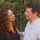 Maya Rudolph and Sean Hayes share a moment on the set of ‘Up All Night,’ September 13, 2012
