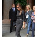 The always fashionable Victoria Beckham out and about in London on June 26, 2012