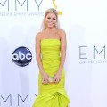 Julie Bowen arrives at the 64th Annual Primetime Emmy Awards at Nokia Theatre L.A. Live in Los Angeles on September 23, 2012 