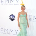 Julianne Hough arrives at the 64th Annual Primetime Emmy Awards at Nokia Theatre L.A. Live in Los Angeles on September 23, 2012