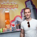 James Van Der Beek checks out Emergen-C!