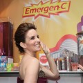 Tina Fey is all smiles as she picks up a year’s supply of Emergen-C
