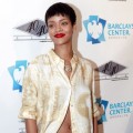 Rihanna attends the grand opening of the 40/40 Club at Barclays Center on September 27, 2012 in Brooklyn, New York     