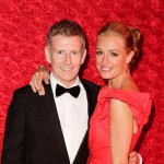 Cat Deeley and Patrick Kielty attend the 64th Primetime Emmy Awards Governors Ball at Los Angeles Convention Center on September 23, 2012 in Los Angeles