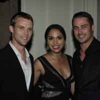 Jesse Spencer, Monica Raymund and Taylor Kinney attend the world premiere of the new NBC series ‘Chicago Fire’ at the Chicago History Museum in Chicago, Ill. on Oct. 2, 2012