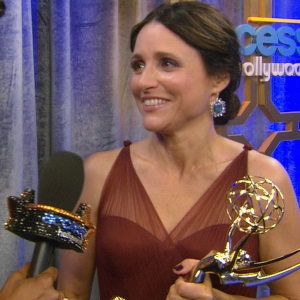 Emmys 2012 Backstage: Julia Louis-Dreyfus Wins For Veep