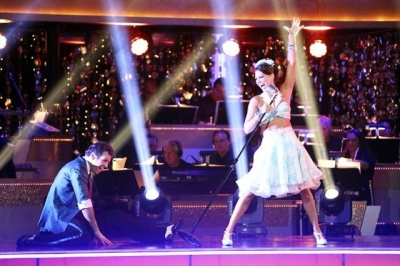 Tony Dovolani and Melissa Rycroft perform during Week 2 of ‘Dancing with the Stars: All-Stars,’ Oct. 1, 2012