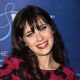 Zooey Deschanel seen at Variety and Women in Film Pre-Emmy Event presented by Saint Vintage at Montage in Beverly Hills, Calif., on September 21, 2012