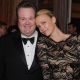 Eric Stonestreet and Charlize Theron attend the Bloomberg & Vanity Fair cocktail reception following the 2012 White House Correspondents’ Association Dinner at the residence of the French Ambassador in Washington, DC on April 28, 2012 