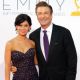Alec Baldwin and Hilaria Thomas arrive at the the 64th Primetime Emmy Awards at Nokia Theatre L.A. Live in Los Angeles on September 23, 2012 