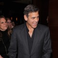 George Clooney is all smiles at the ‘Argo’ screening in New York City on October 9, 2012