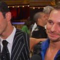 Helio Castroneves and Drew Lachey