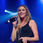 Joss Stone performs on stage at the Vic Theatre in Chicago on October 7, 2012
