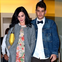 Katy Perry and John Mayer are seen on the streets of Manhattan in New York City on October 16, 2012