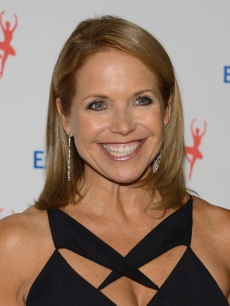 Katie Couric attends the 6Th Annual Exploring the Arts Gala hosted by Tony Bennett and Susan Benedetto at Cipriani 42nd Street, NYC, on October 4, 2012